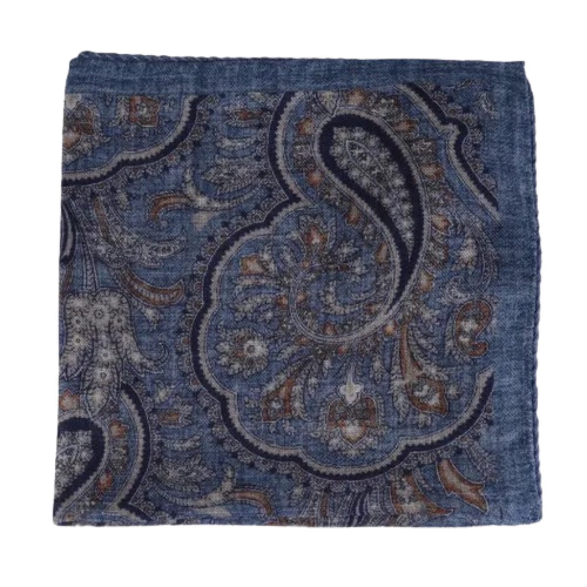 Pocket Square - 421 Sky blue melange