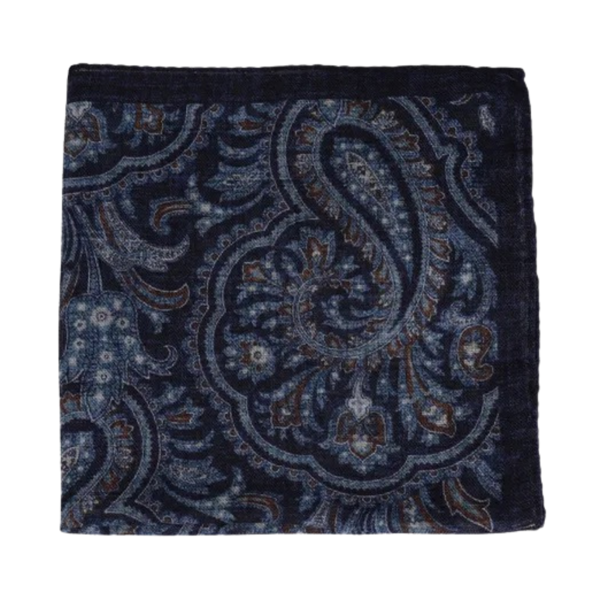 Pocket Square - 412 Navy melange