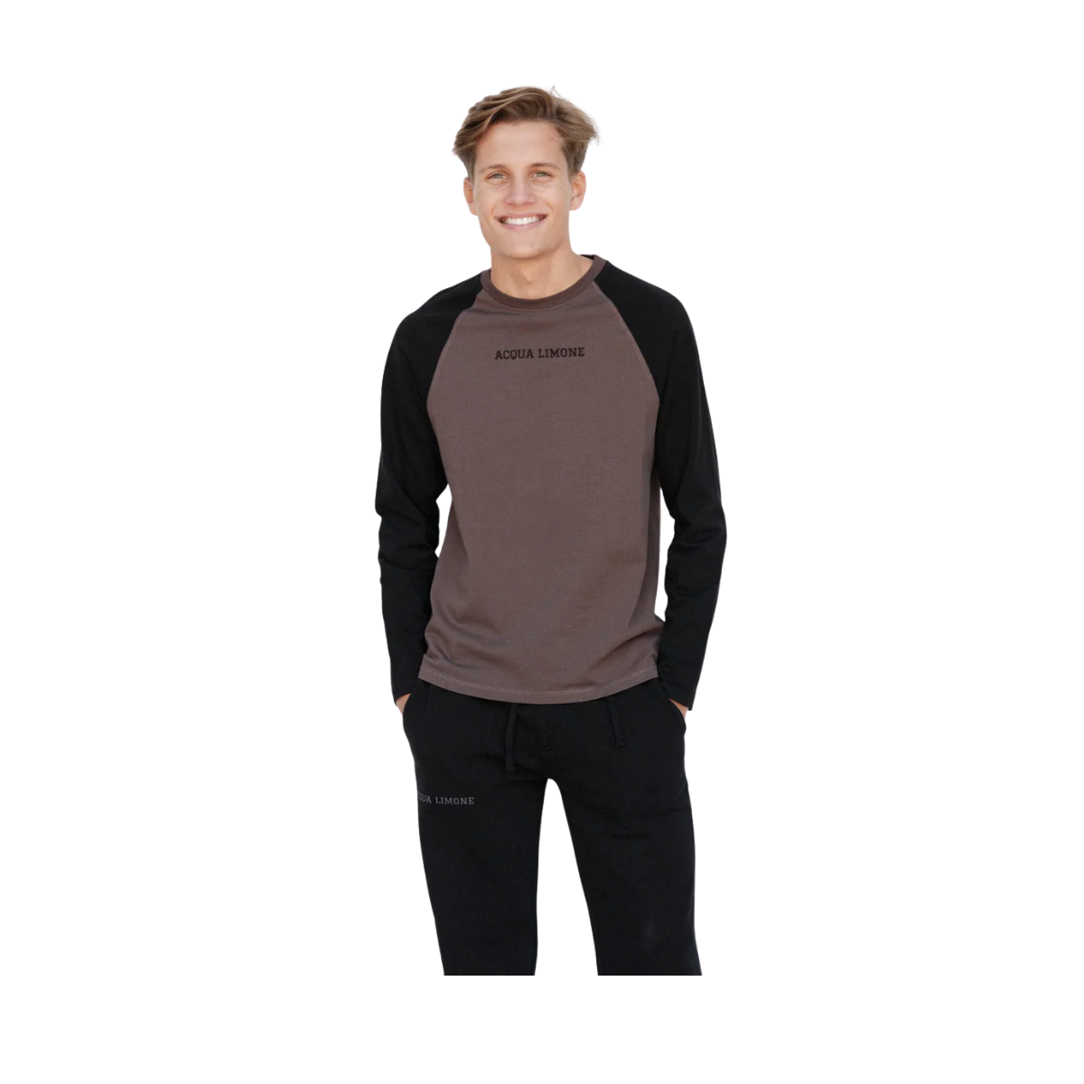 Heavy LS Tee Ivy - Nut/Black