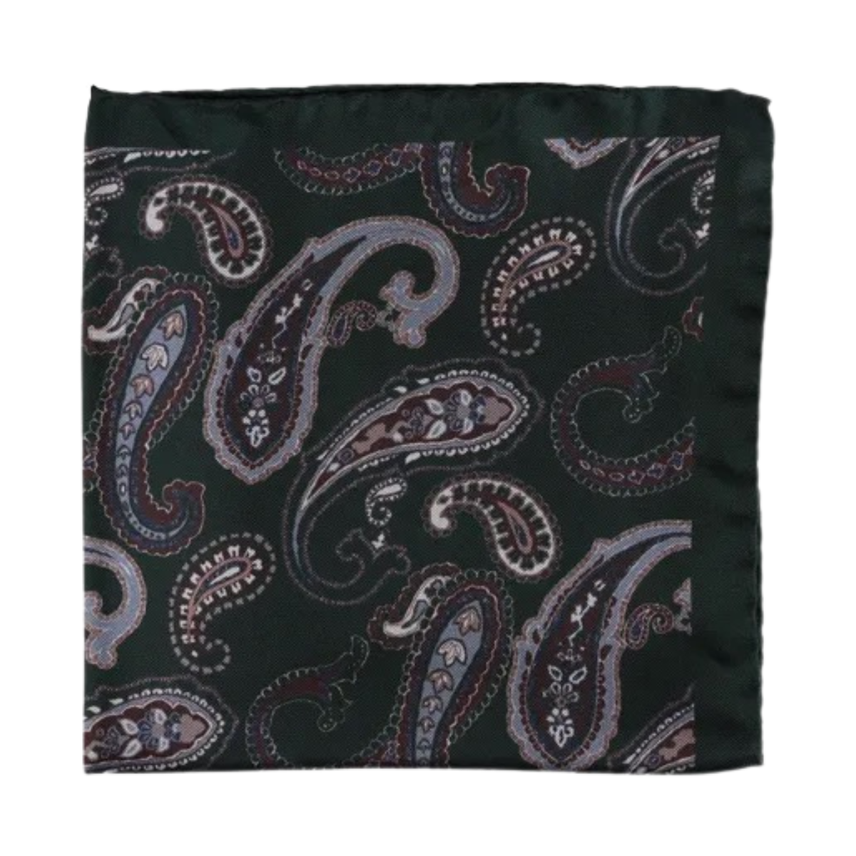 Pocket Square - 510 Bottle Green