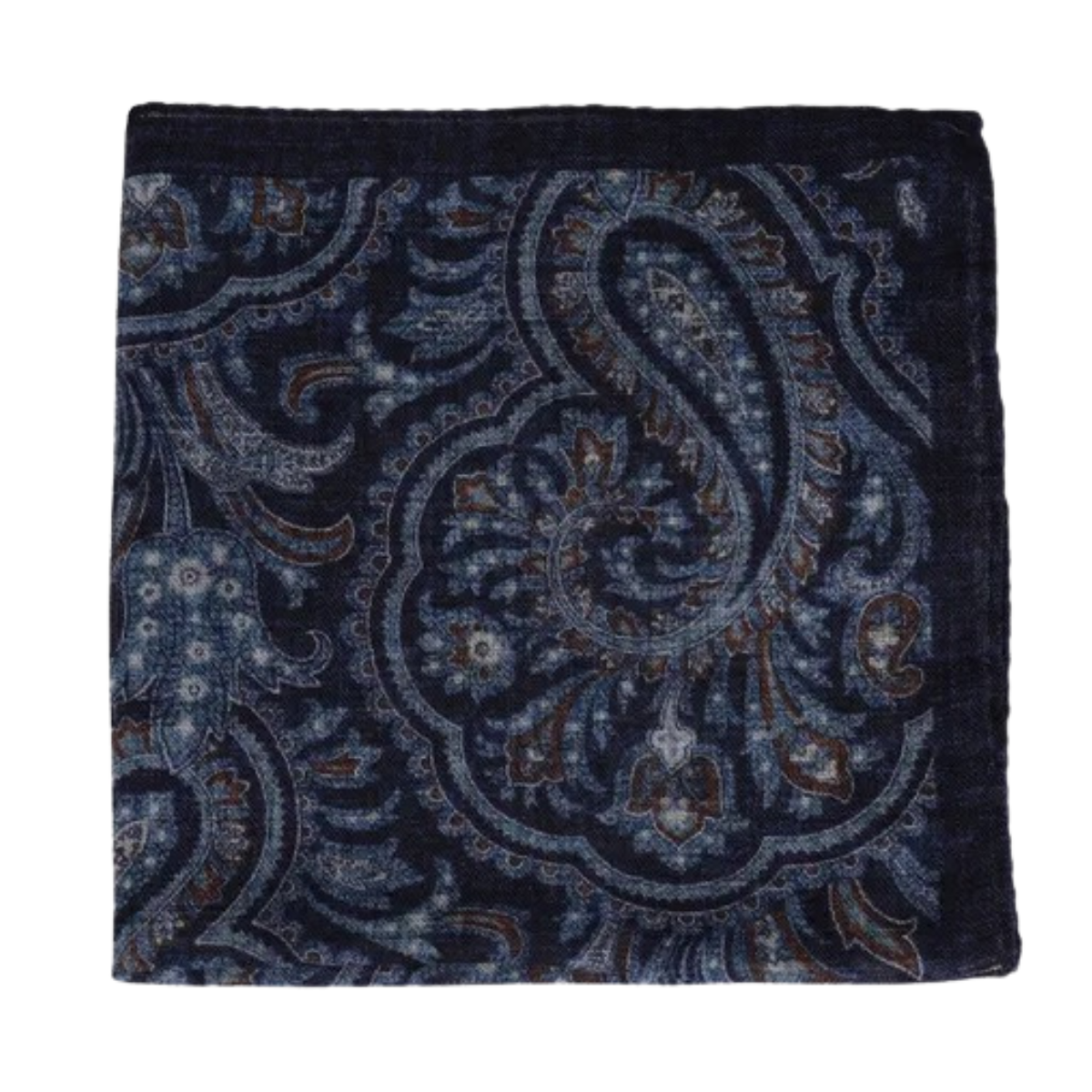 Pocket Square - 412 Navy melange
