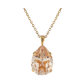 Mini Drop Necklace Gold - Silk