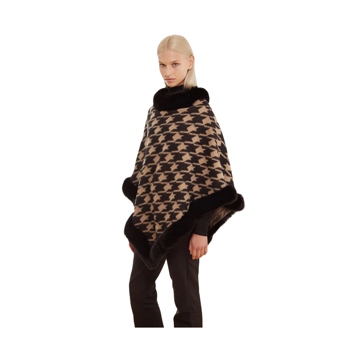 Cape Nana - 823 Black Natural