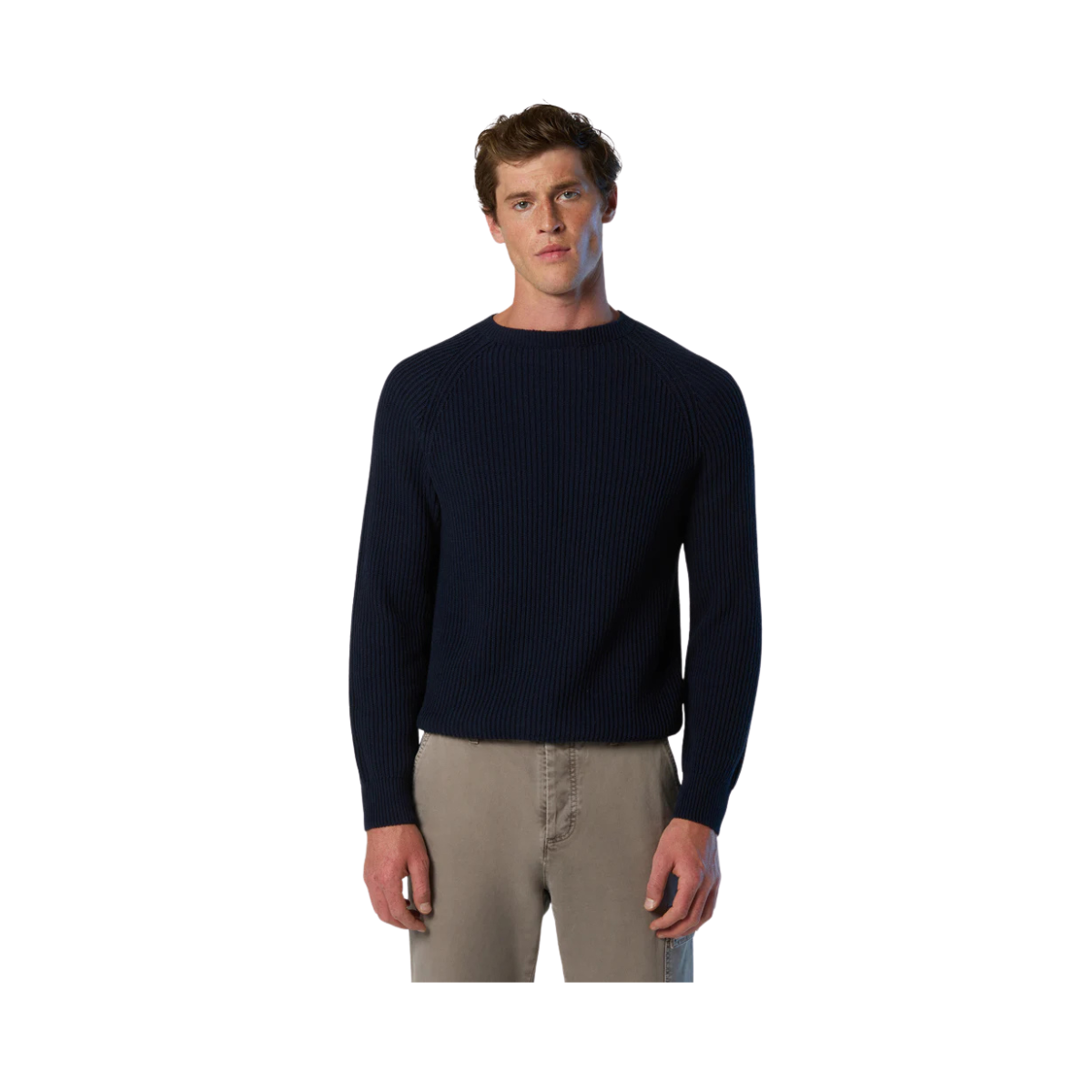 Crewneck 5GG  Knitwear - 0802 Navy Blue