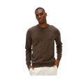Man O-neck Plain - CACAO
