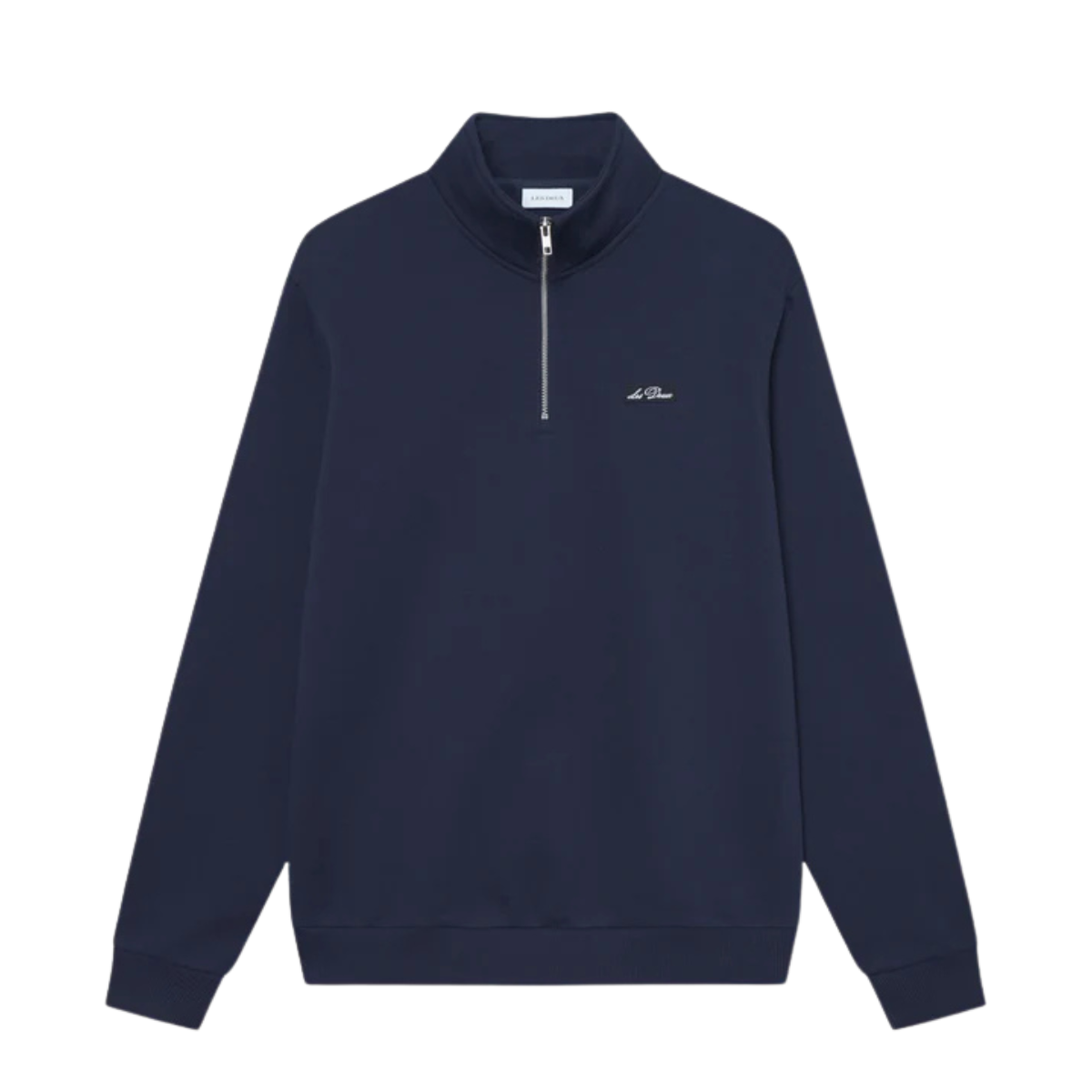 Patch Half-Zip Sweatshirt - dark navy