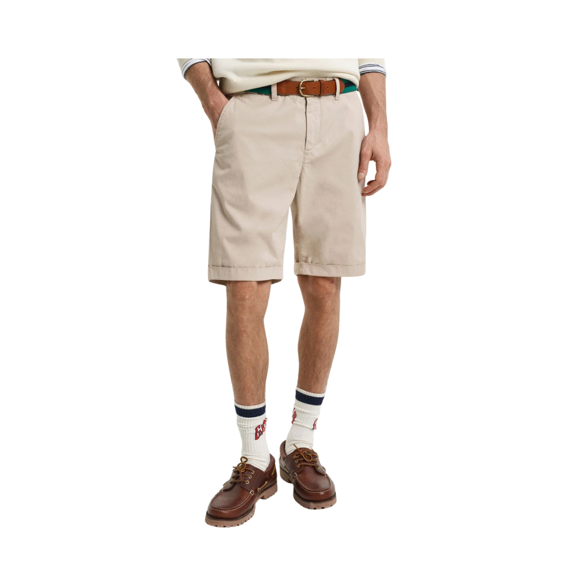 Reg Sunfaded Chino Shorts - 277 Dry Sand