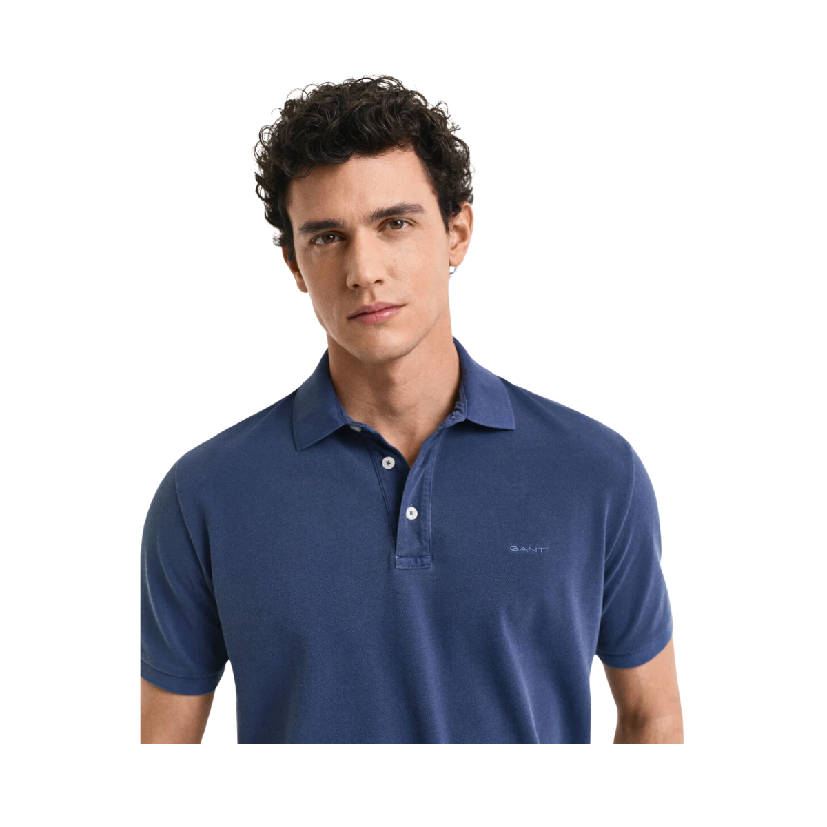Sunfaded SS Polo - Persian Blue