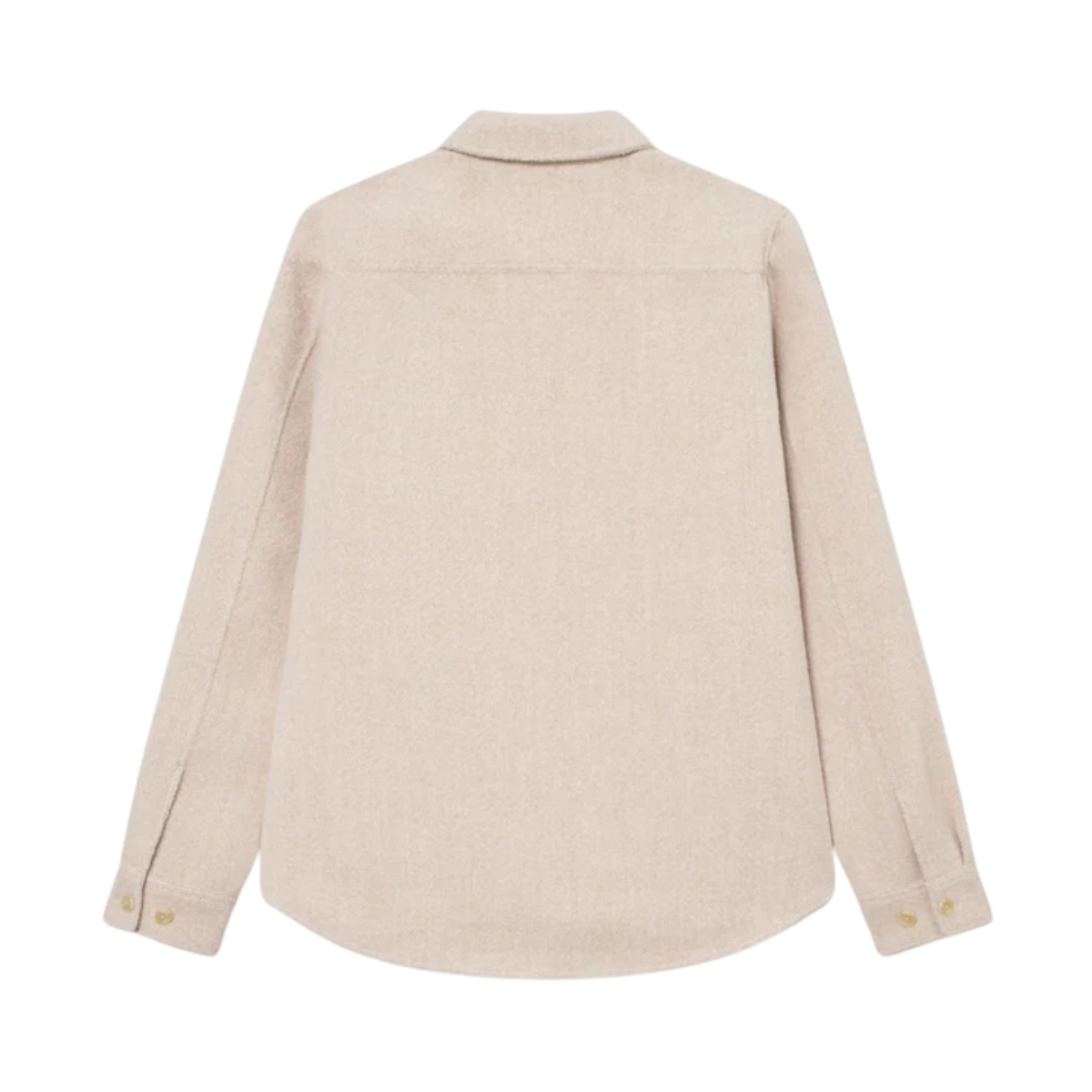 Lennon Bouclé Overshirt - Ivory