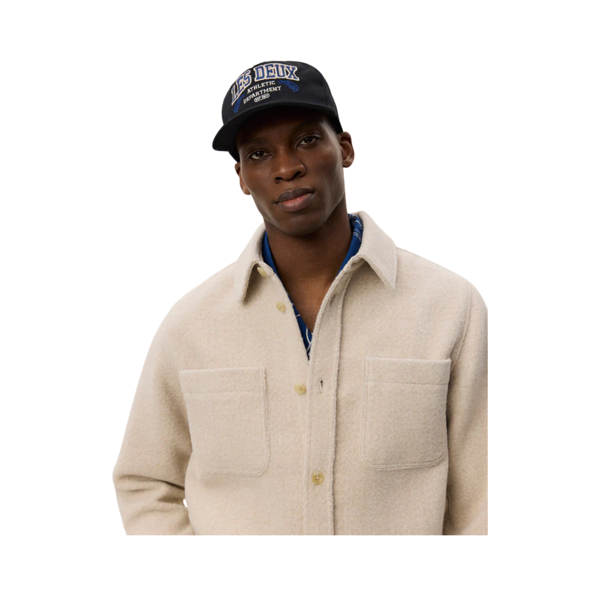 Lennon Bouclé Overshirt - Ivory