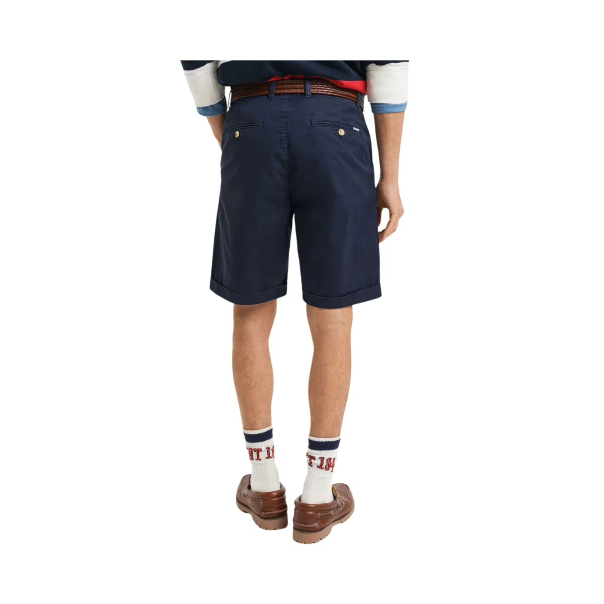 Reg Sunfaded Chino Shorts - 433 Evening Blue