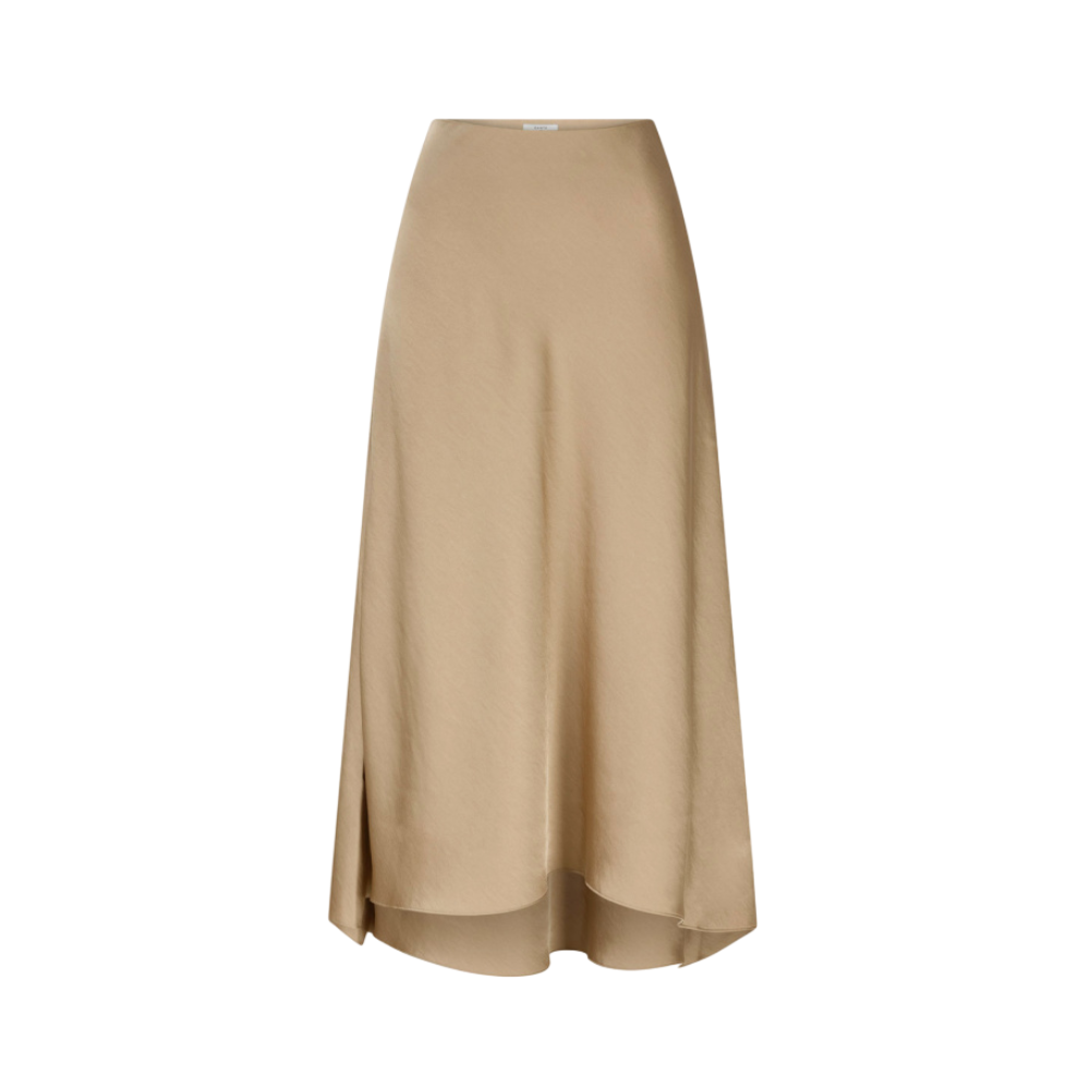 Peppa Midi Skirt - Beige