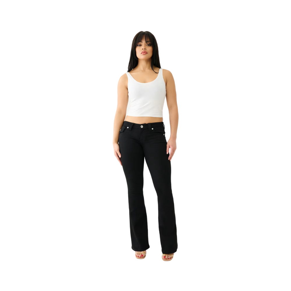 Joey Low Rise Flare - Black