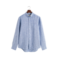 Regular Linen Shirt - Blue