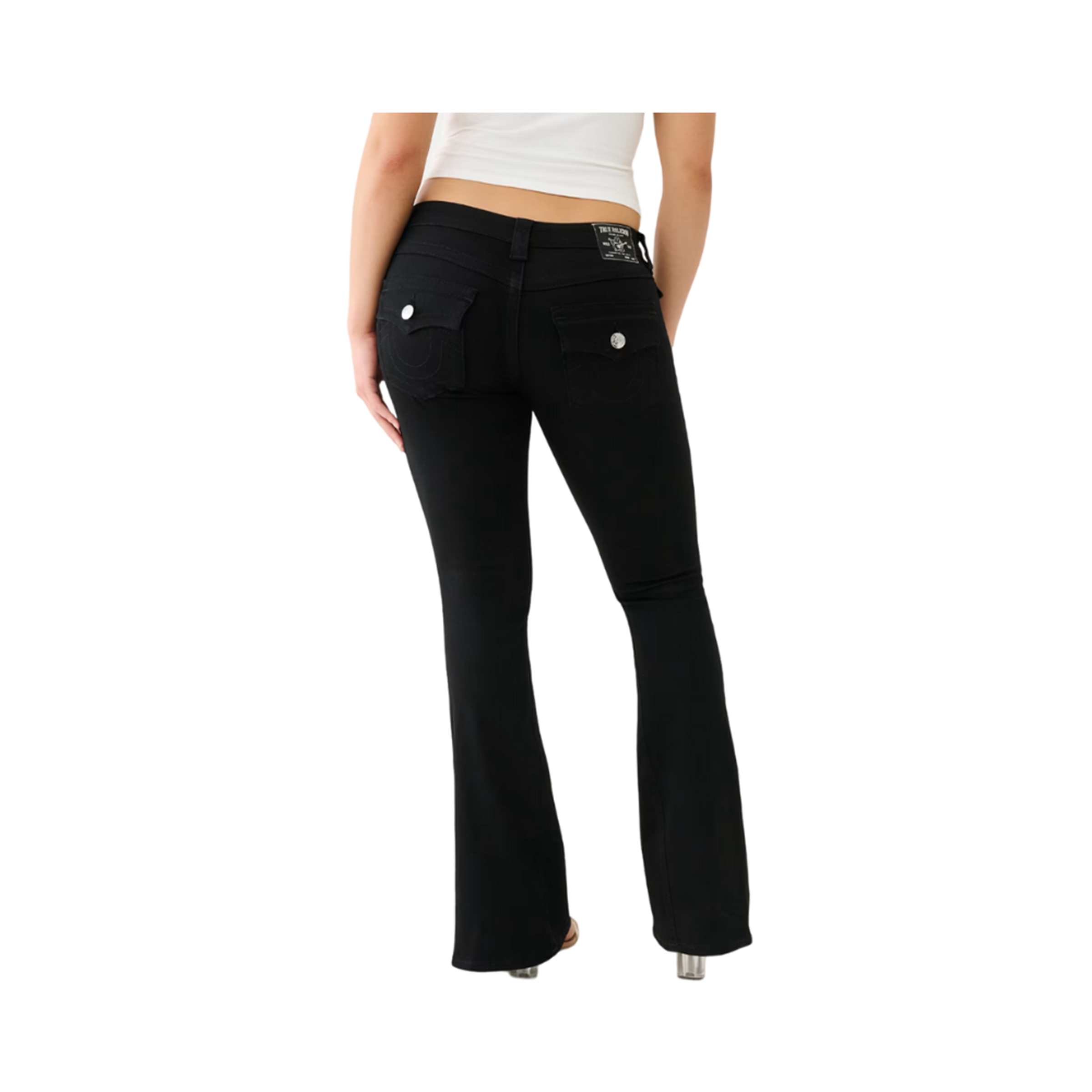 Joey Low Rise Flare - Black