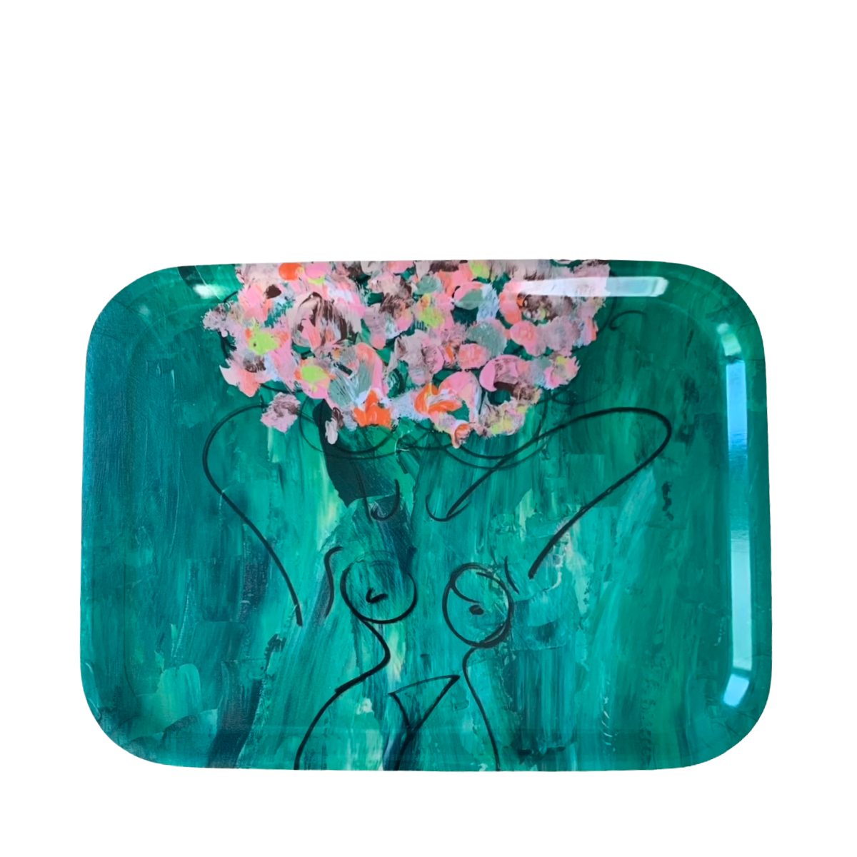 Frukostbricka Curl Crush - Green