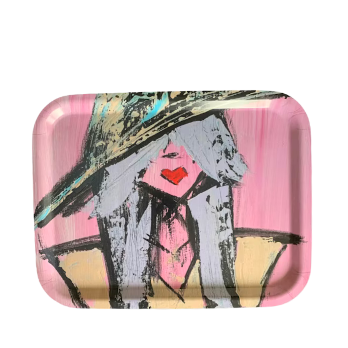 Bricka Angie Punkdoll Café - -