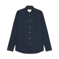 Soft Flannel Shirt - Dark Navy