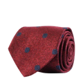 Classic Tie - 330 Wine red melange