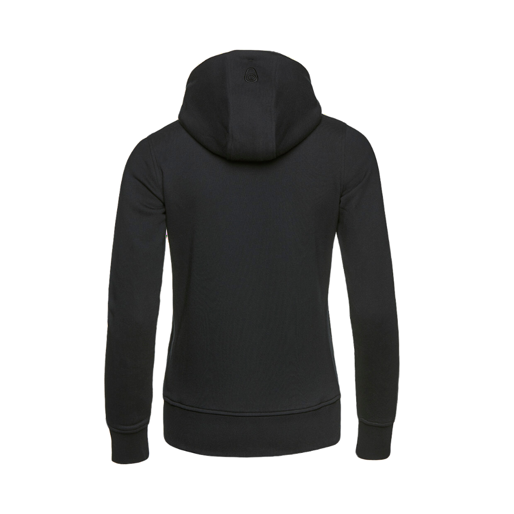 W Gale Zip Hood - Black