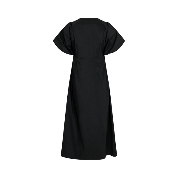 Illana Poplin Dress - Black