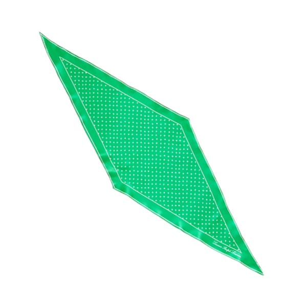 Ditsy Diamond Scarf - Green
