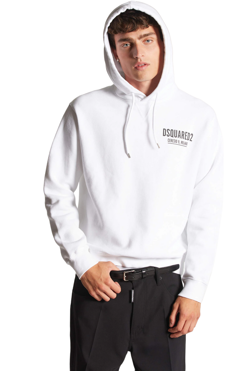 Ceresio Cool Hoodie - White
