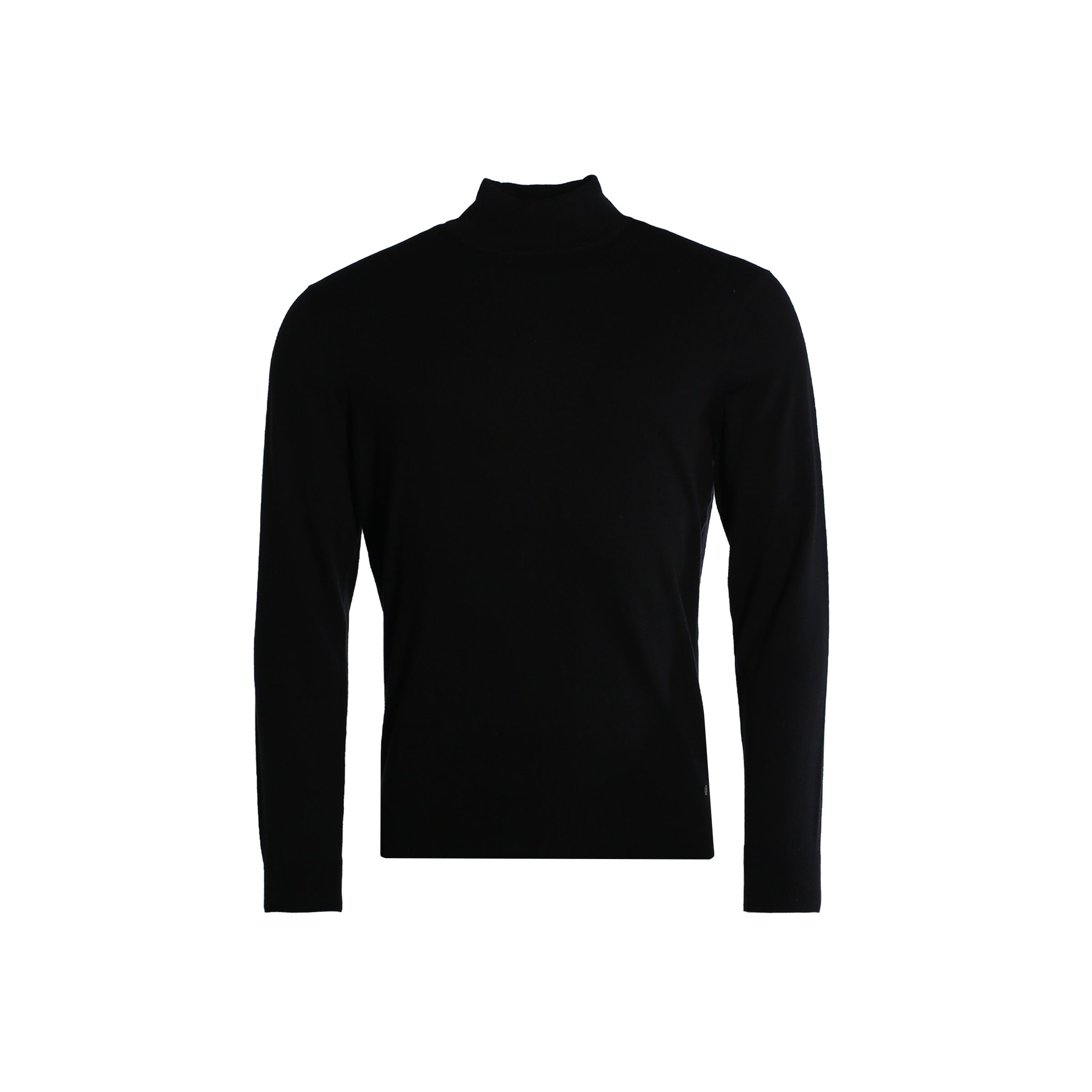 SCOTT Mock-Neck - Black