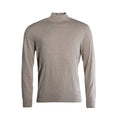 SCOTT Mock-Neck - Beige