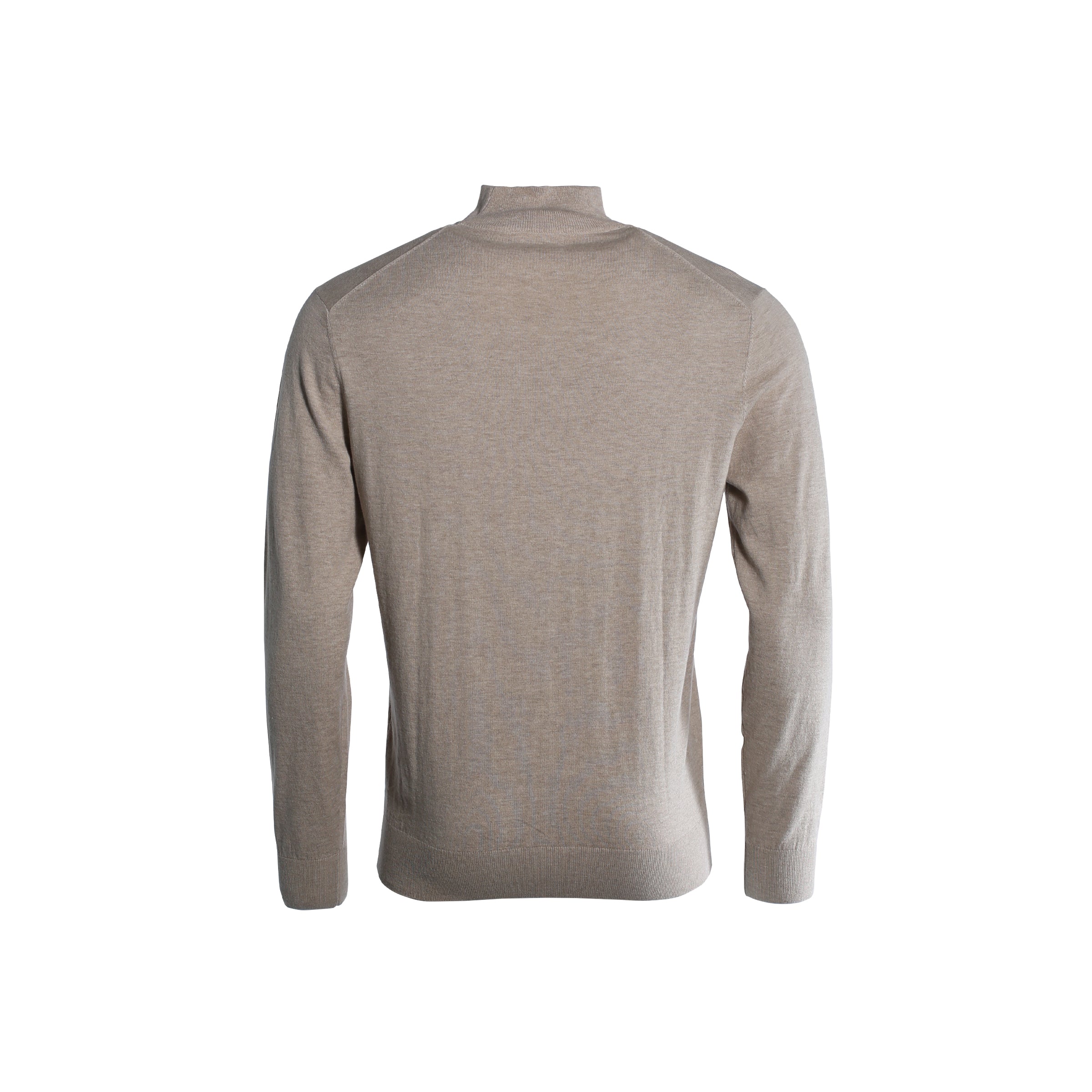 SCOTT Mock-Neck - Beige