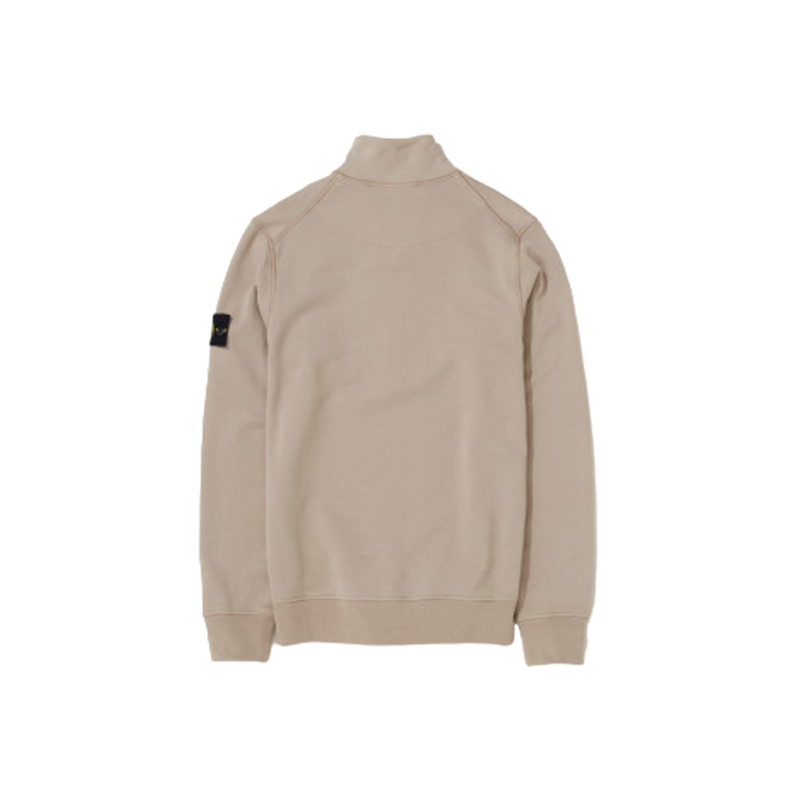 Half-Zip Sweatshirt - Beige