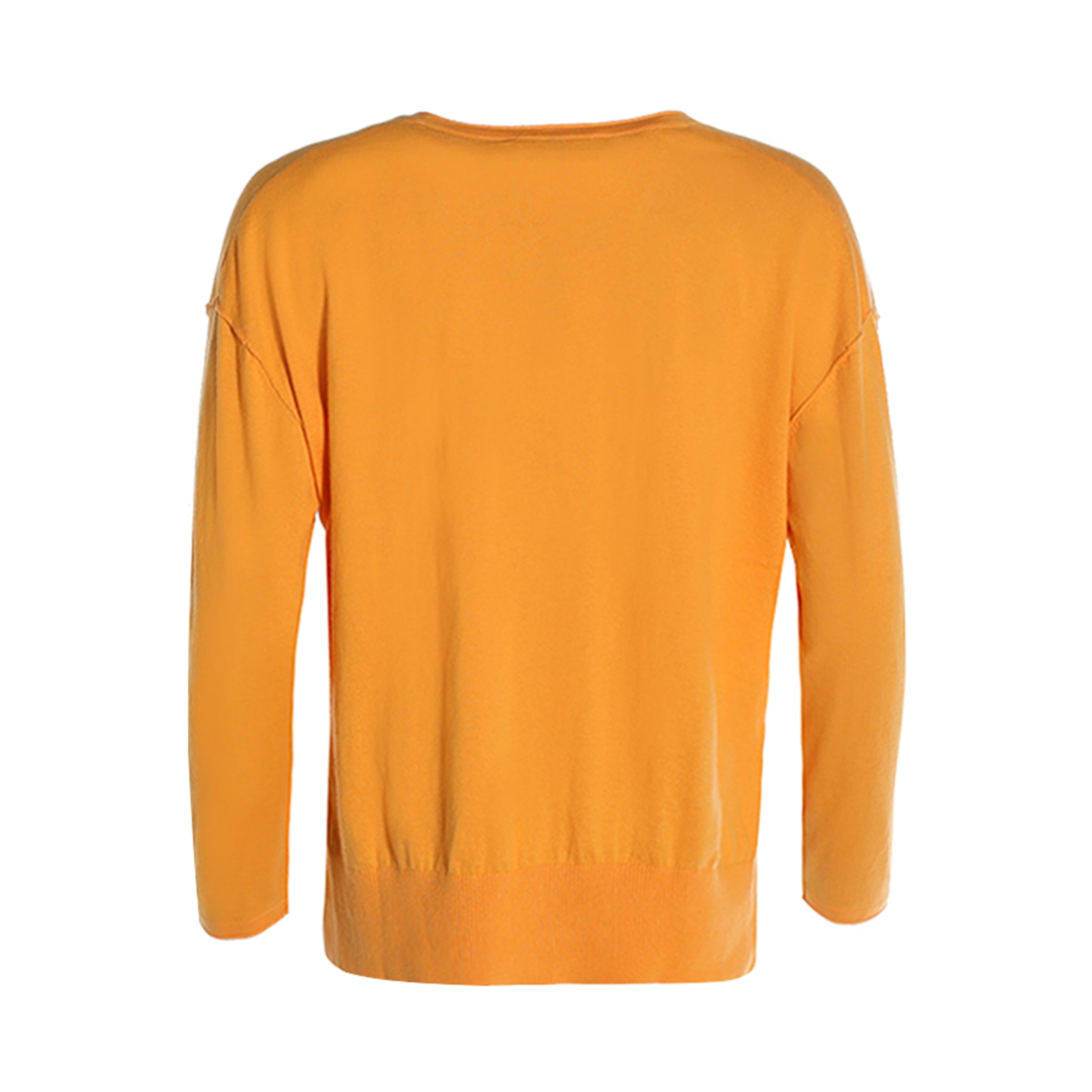 Tani V-neck Knit - Orange