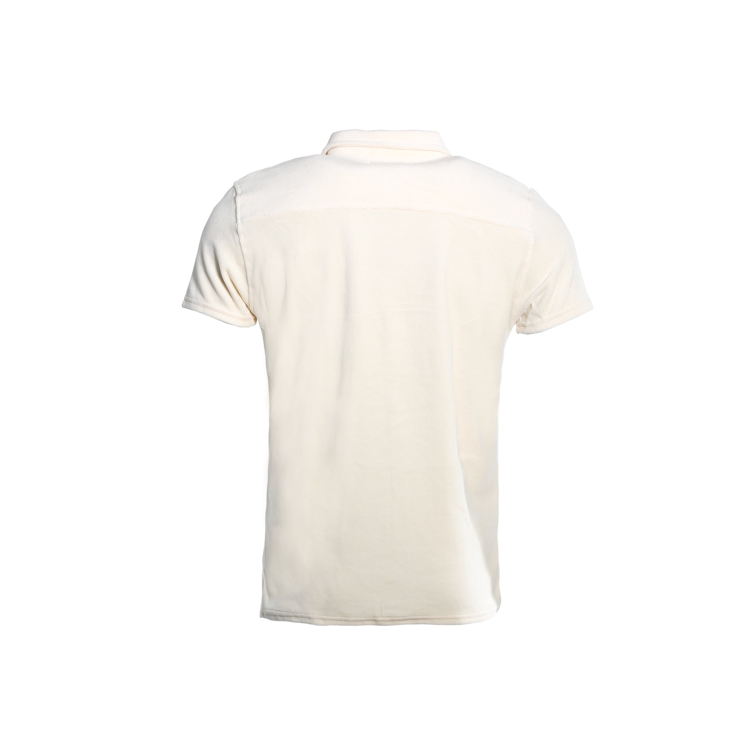 Mario Velour Shirt - White