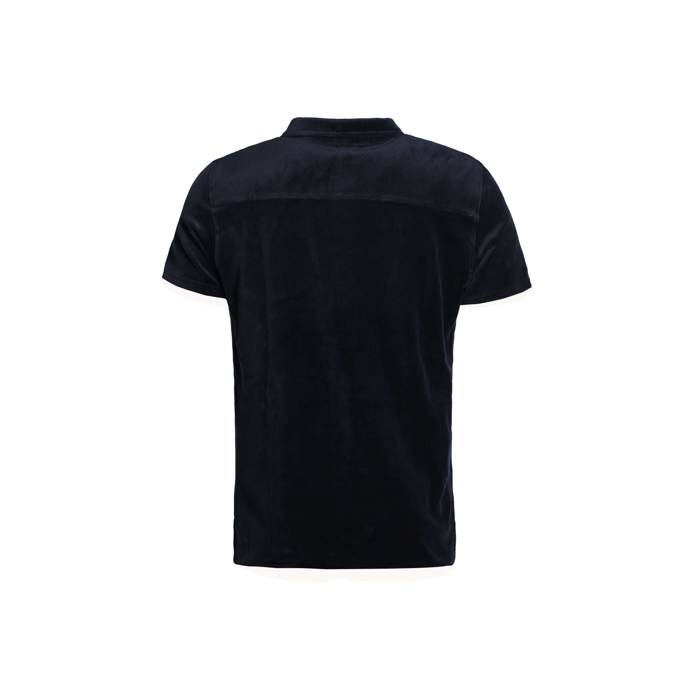 Mario Velour Shirt - Navy