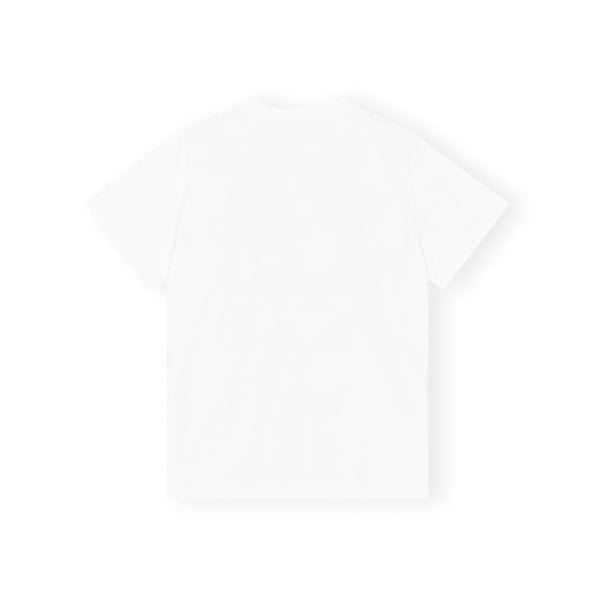 Basic Jersey Lemon Relaxed T-shirt - White