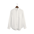 Regular Linen Shirt - White