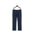 Relaxed Linen DS Pants - Navy