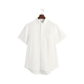 Regular Linen SS Shirt - White