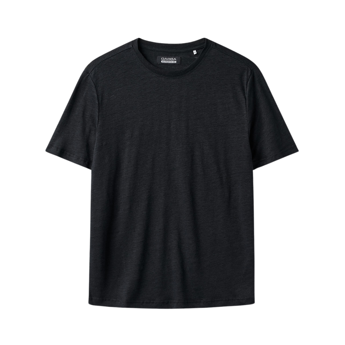 Duke Linen SS Tee - Black