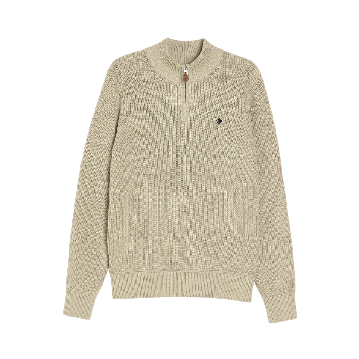 Bernard Half Zip - Beige