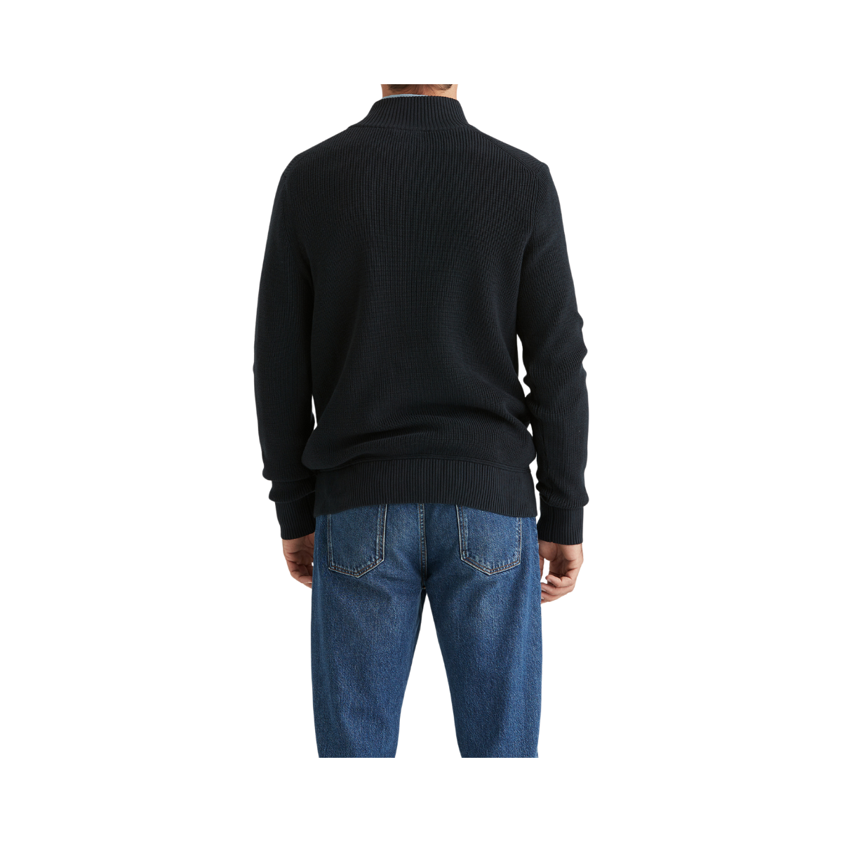 Bernard Half Zip - Navy