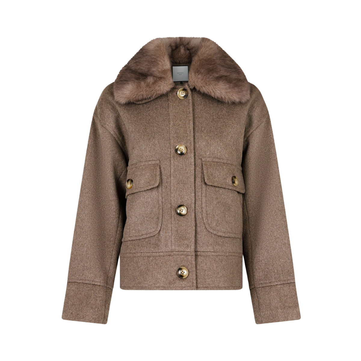 Pitti Wool Jacket - Brown