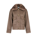 Pitti Wool Jacket - Brown