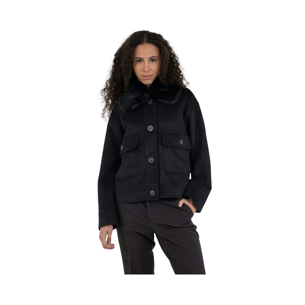 Pitti Wool Jacket - Black