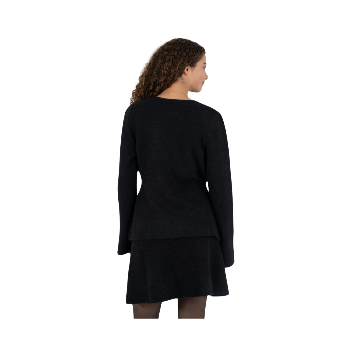 Marie Louise Knit Cardigan - Black