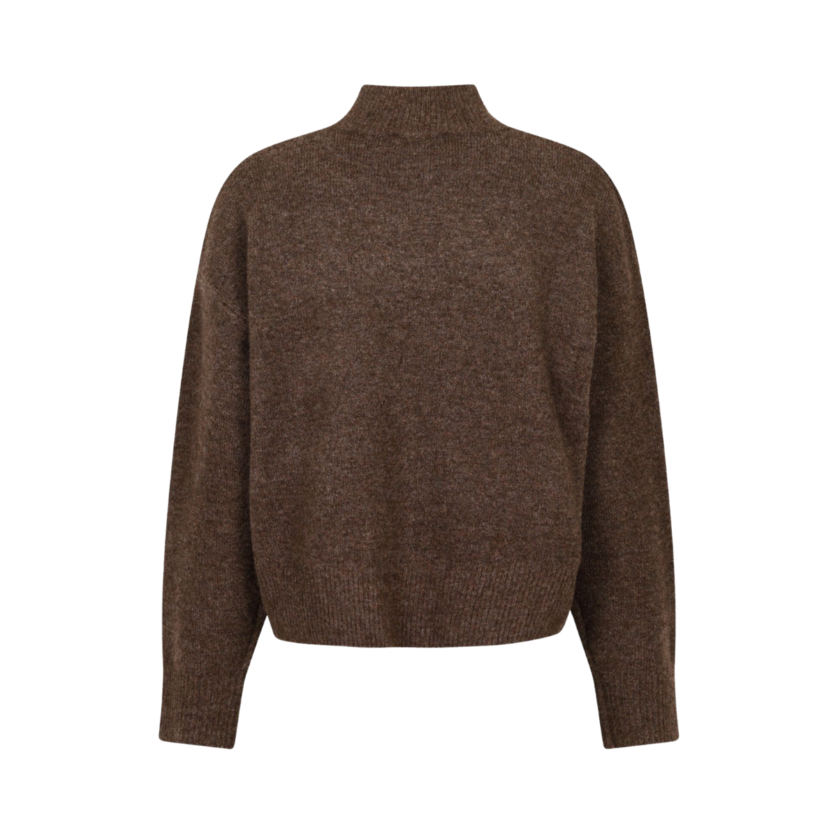 Paulina Knit Blouse - Brown