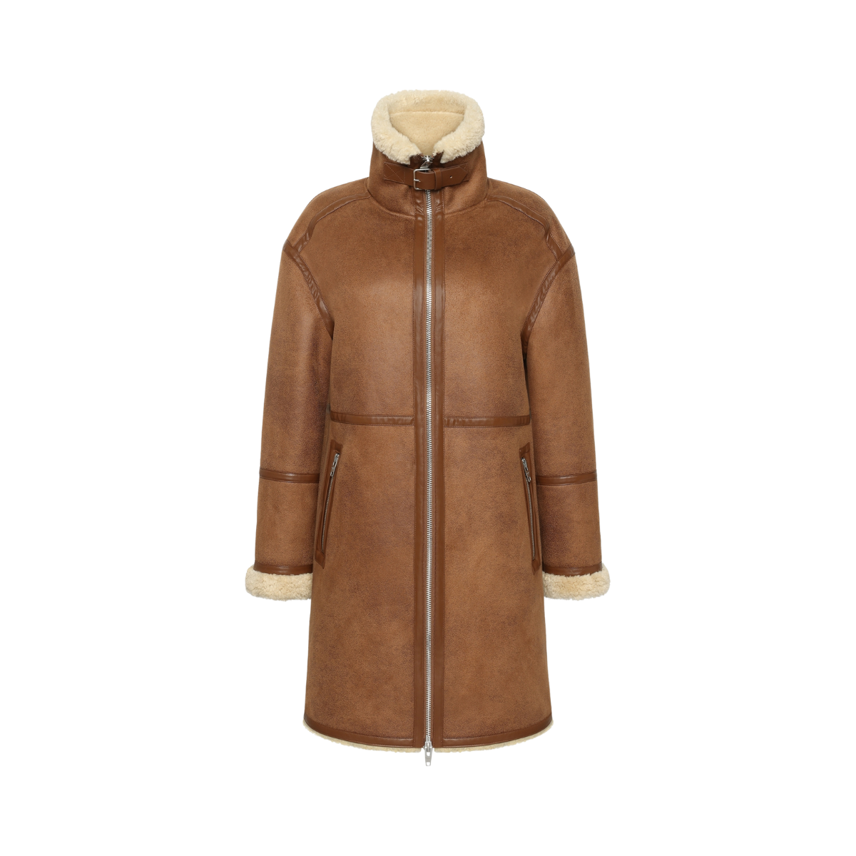 Abril Coat - Brown