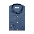 Solid Signature Oxford Shirt - Blue