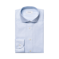 Semi Solid Fine Twill Contemporary Shirt - 20 Light Blue