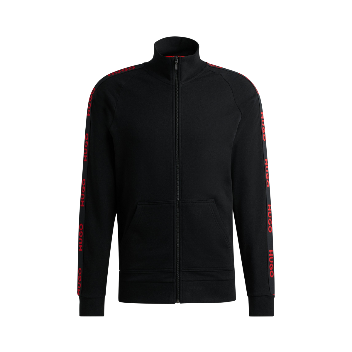 Sporty Logo JacketZp - Black